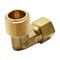 Thrifco Plumbing No. 69-C 1/2 Inch x 1/2 Inch Lead-Free Brass Compression MIP 90 El 4401103 - alternate 2